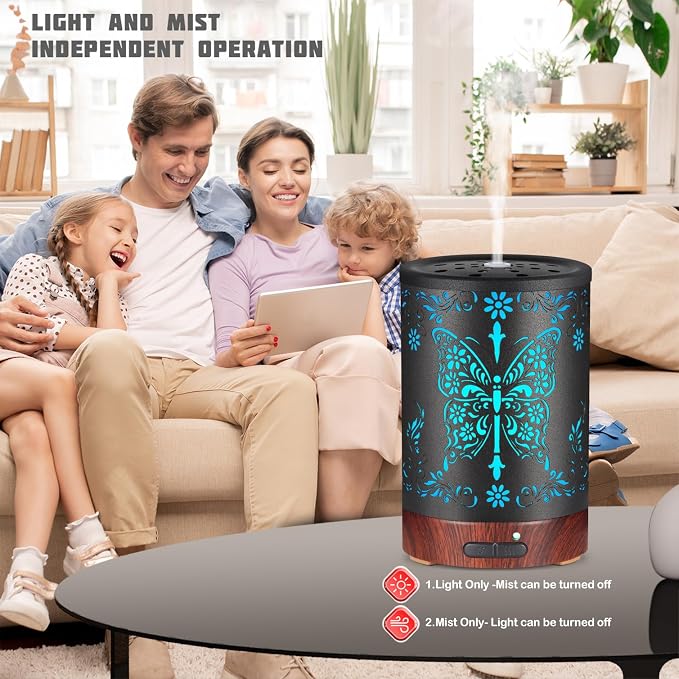 Metal Essential Oils Diffuser 150ML - Image 4