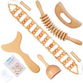 Xokocli 5-in-1 Wood Therapy Massage Tools Lymphatic Drainage Massager by Xokocli