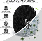 Silicone Body Scrubber with Scrub Net Set, BEAUTAIL 4 Pack - Image 6