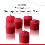 Red Apple Cinnamon Scented Votive Candles, Scented 10 Hour Burn Time - Image 7