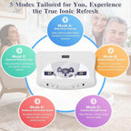veicomtech Dual Ionic Foot Bath Detox Machine, ion Detox Foot Bath Spa Cleanse - Image 4
