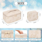 OCHEAL Makeup Bag Set, Portable Travel Makeup Bags Cosmetic Organizer Bag - Image 4