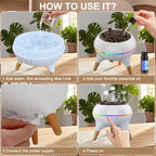 Morbou Essential Oil Diffuser Jellyfish Mist Dancing - Image 7
