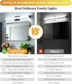 Bathroom Light Fixtures: 40 Inch ETL Certified LED Bathroom Vanity Light 5000K - Image 5