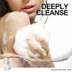 Loofah Sponge Bath Sponge for Women Men 4 Pack - Image 5