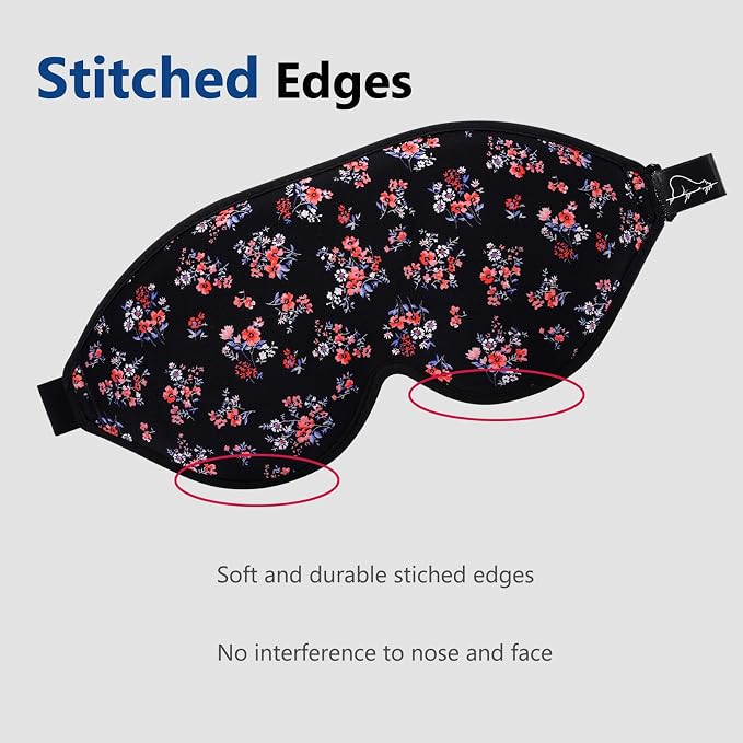 ALASKA BEAR Sleep Mask Memory Foam Contoured Eye Cups - Image 5