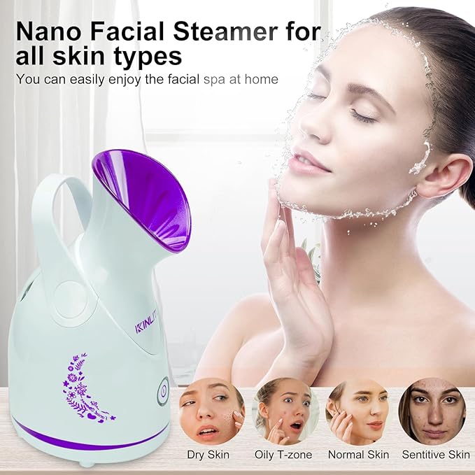 Nano Ionic Facial Steamer KINLITO Facial Steamer - Image 2