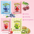 Kaely 12 Pack Fruit Face Masks for Kids, Kids Face Mask Spa Day Kit Supplies - Image 4
