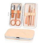 Manicure Set-Stainless Steel Nail Care Set-Professional 7 in 1 Ingrown Toenail by LifHap