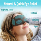 3D Gel Cooling Eye Mask, Weighted Eye mask - Image 4