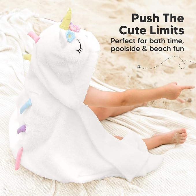 KeaBabies Organic Baby Towel - Image 6