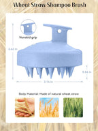HEETA Scalp Massager Hair Growth, Soft Silicone Scalp Scrubber Shampoo Brush - Image 2