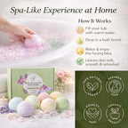 Bath Bombs Gift Set for Women – 12 Pack Spa Fizzies - Image 4