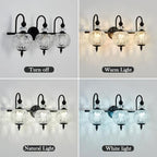 Piepooye Vintage Bathroom Light Fixtures Black Vanity Light - Image 4