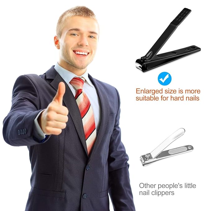 Manicure set Men Personal Care Tools Accessories Finger and Toe Nail Clippers - Image 6