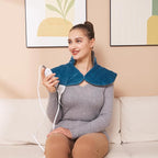 Ambershine 19''x24'' Weighted Neck & Shoulder Heating Pad, 2.5lbs - Image 7
