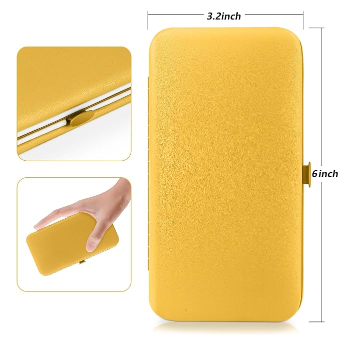 Teamkio 18pcs Manicure Set Pedicure Nail Clippers Set Travel Hygiene Kit - Image 5