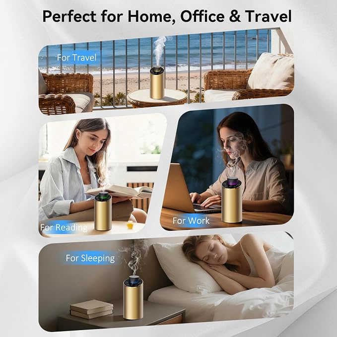 Waterless Essential Oil Diffuser Aromatherapy Scent Diffusers - Image 7