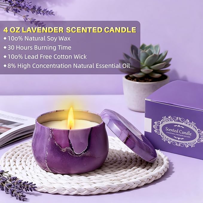 Birthday Gift for Women, Luxury Self Care Spa Gift Basket - Image 6
