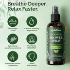 Eucalyptus Shower Spray 4oz – Aromatherapy Shower Mist, Spa and Sauna Inspired - Image 5