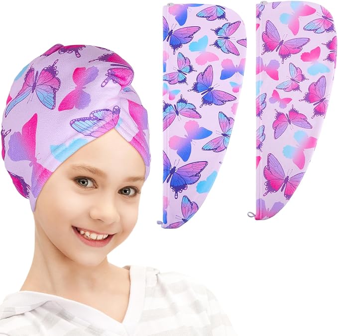 FIOBEE Microfiber Hair Towel Wrap by FIOBEE
