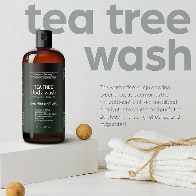 Artnaturals Antibacterial Tea Tree Oil Body Wash - Image 2