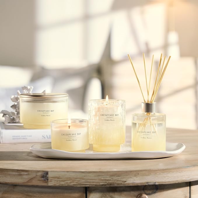 Chesapeake Bay, 14.5oz Golden Waves Scented Candle, Mood Evoking Fragrance - Image 8
