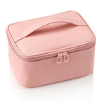 OCHEAL Pink Makeup Bag, Travel Makeup Organizer Bag, Large Capacity Cosmetic - Image 5