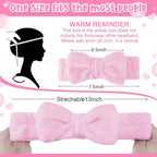 WILLBOND 24 Pieces Spa Headband Bulk Skincare Headbands Face Wash Makeup - Image 2