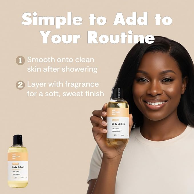 Her Fantasy Box | Body Splash Vanilla Drip Fragrance Oil – Warm Vanilla Sugar - Image 6