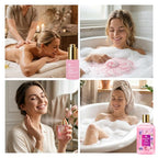 32 Pcs Mother's Day Gift, Rose Bath and Body Gift Basket - Image 5