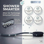 Avilana Silver Edition Back Scrubber Long Handle 19 Inch - Image 3