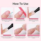 Curvlife Newly Upgraded Quick Drying 10g Semi Solid Nail Glue - Image 5