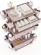3 Tier Drawer Shelf Beauty Cart - Image 9