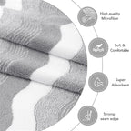 SUNLAND Microfiber Hair Towels Anti Frizz Hair Drying Towel Super Absorbent - Image 3