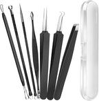 Teenitor Blackhead Remover Tools, Pimple Popper Tool Kit, Ingrown Hair Tweezers by PERFECTYOURBEAUTY
