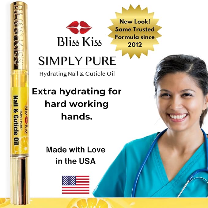 Bliss Kiss | 1 Crisp Fragrance | Nail Oil Cuticle Pen w/Vitamin E & Jojoba⏤Nail - Image 8