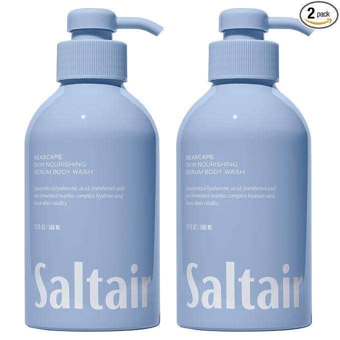 Saltair Body Wash 2-Pack – Moisturizing Body Wash by Saltair