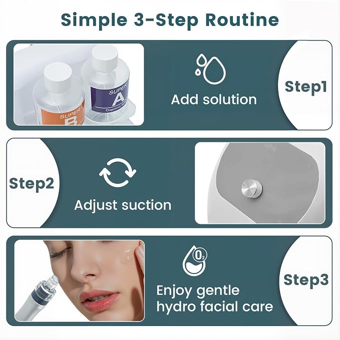 Hydrogen Oxygen Facial Machine, Hydro Facial Machine & Hydrodermabrasion Machine - Image 6