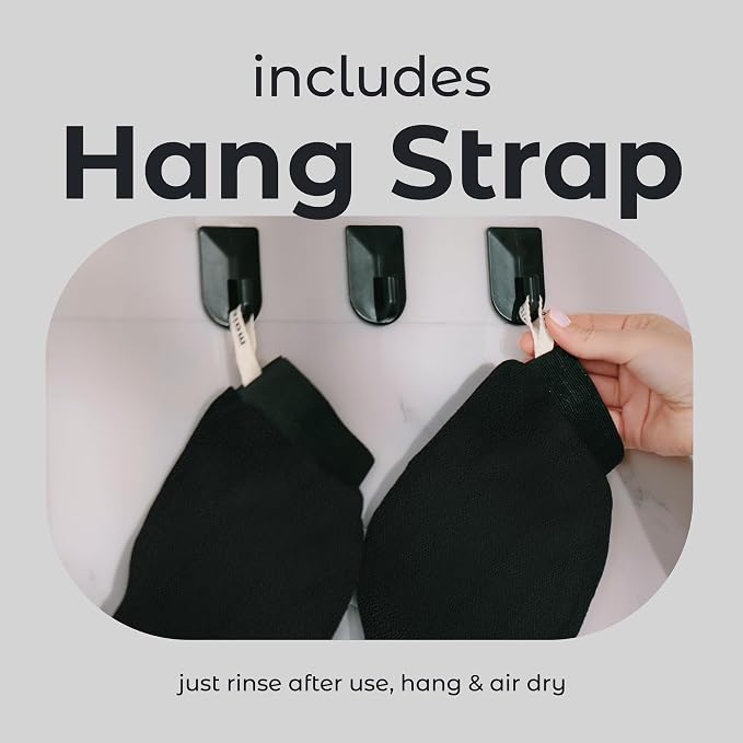 MainBasics Exfoliating Gloves for Shower - Image 8