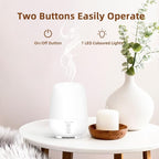 SEEDSEEL 150ML Rechargeable Battery Operated Essential Oil Diffuser, 7-Hour - Image 5