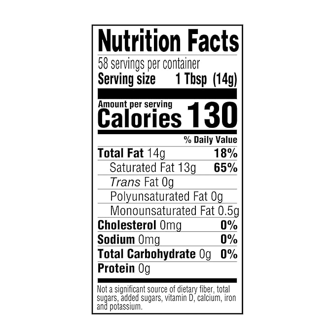 Amazon Grocery, Organic Refined Coconut Oil, 30 Fl Oz - Image 3