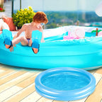 2 Pack Blue Inflatable Pool Foot Bath Basin, Swimming Pool Clean Feet, Foot - Image 7