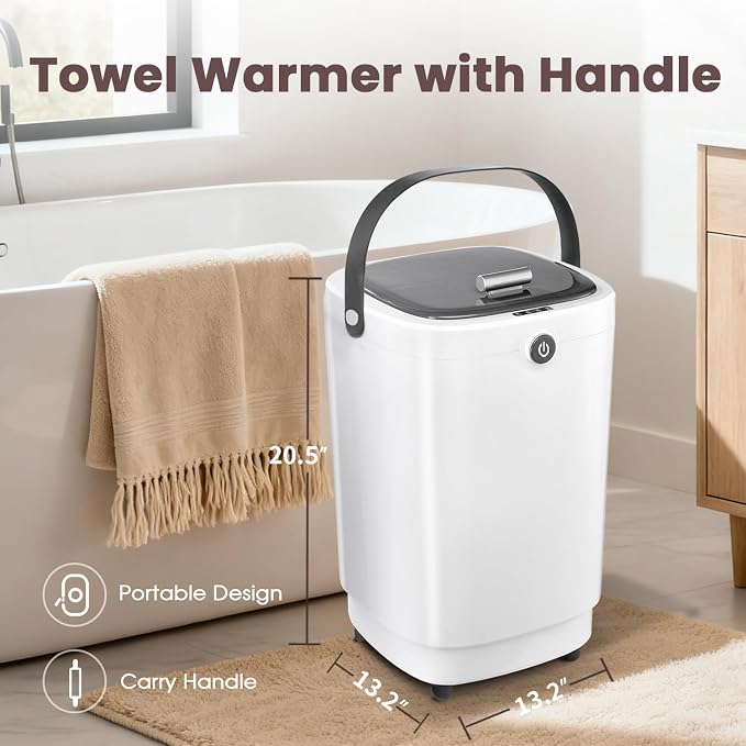 Towel Warmers for Bathroom Bucket, Luxury Large Spa Towel Hot Warmer Bucket - Image 6