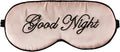 Silk Sleep Eye Mask for Women and Men Soft Ladies Ultra Lightweight Adjustable by IVYRISE