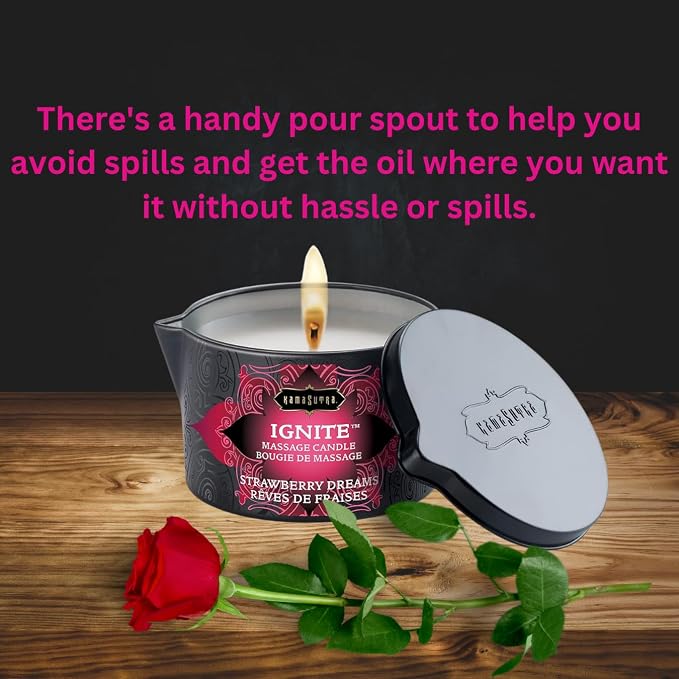 KAMA SUTRA Ignite Massage Candle - Image 4