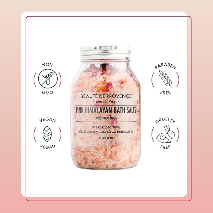 Beaute DE Provence Pink Himalayan Bath Salt - Image 5