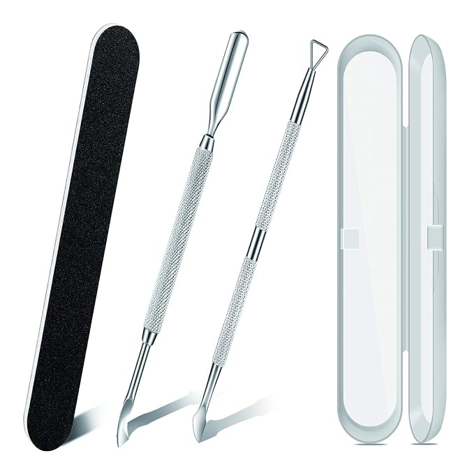 Premium Cuticle Pusher and Gel Polish Remover Set by mamakoi