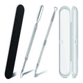 Premium Cuticle Pusher and Gel Polish Remover Set by mamakoi