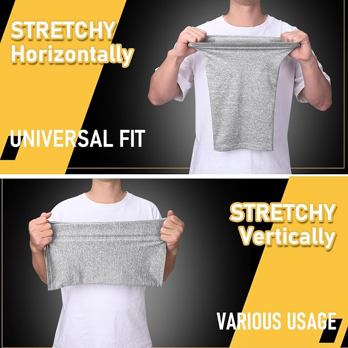 TICONN Neck Gaiter Face Cover Scarf, Neck Warmer Breathable Sun & Wind-proof - Image 5